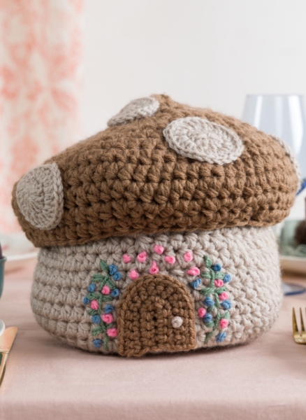Free Forest Floor Crochet Basket Pattern