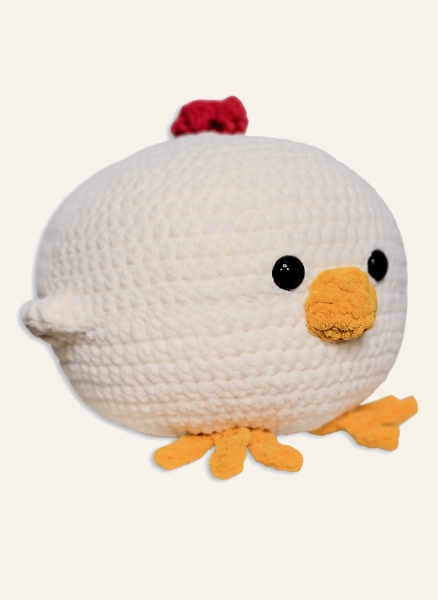 Free Chicken Crochet Squish Pattern