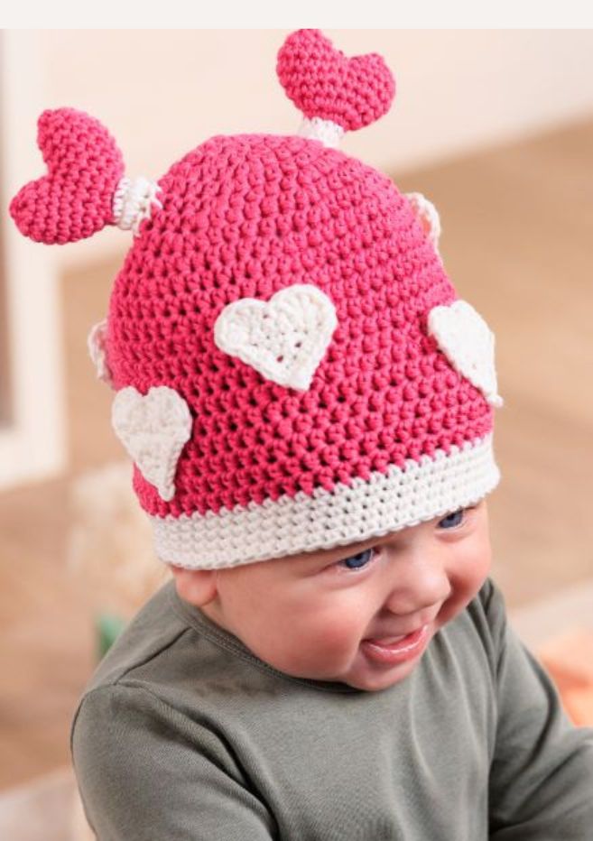 Free Crochet Luv Bug Hat Pattern