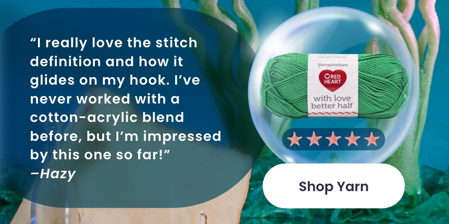 Red Heart With Love Better Half Yarn