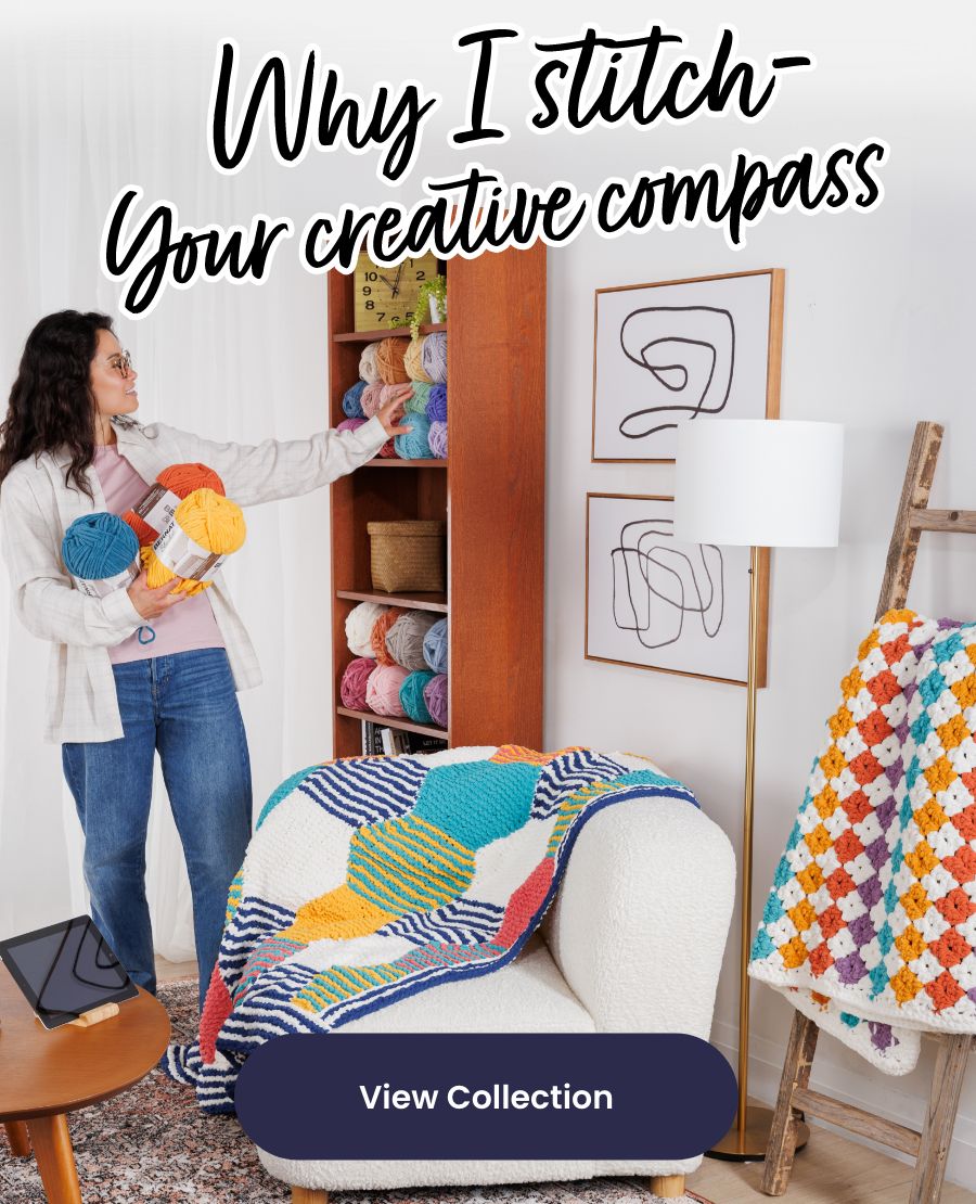 Free Bernat Your Creative Compass Pattern Roundup