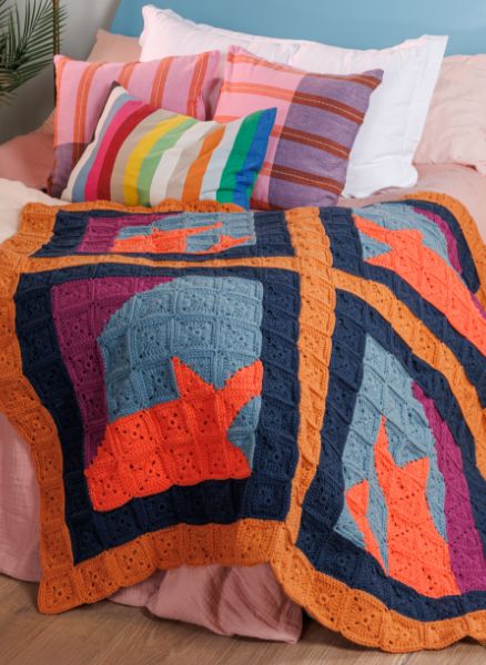 Free Crochet Feline Framework Quilt Pattern