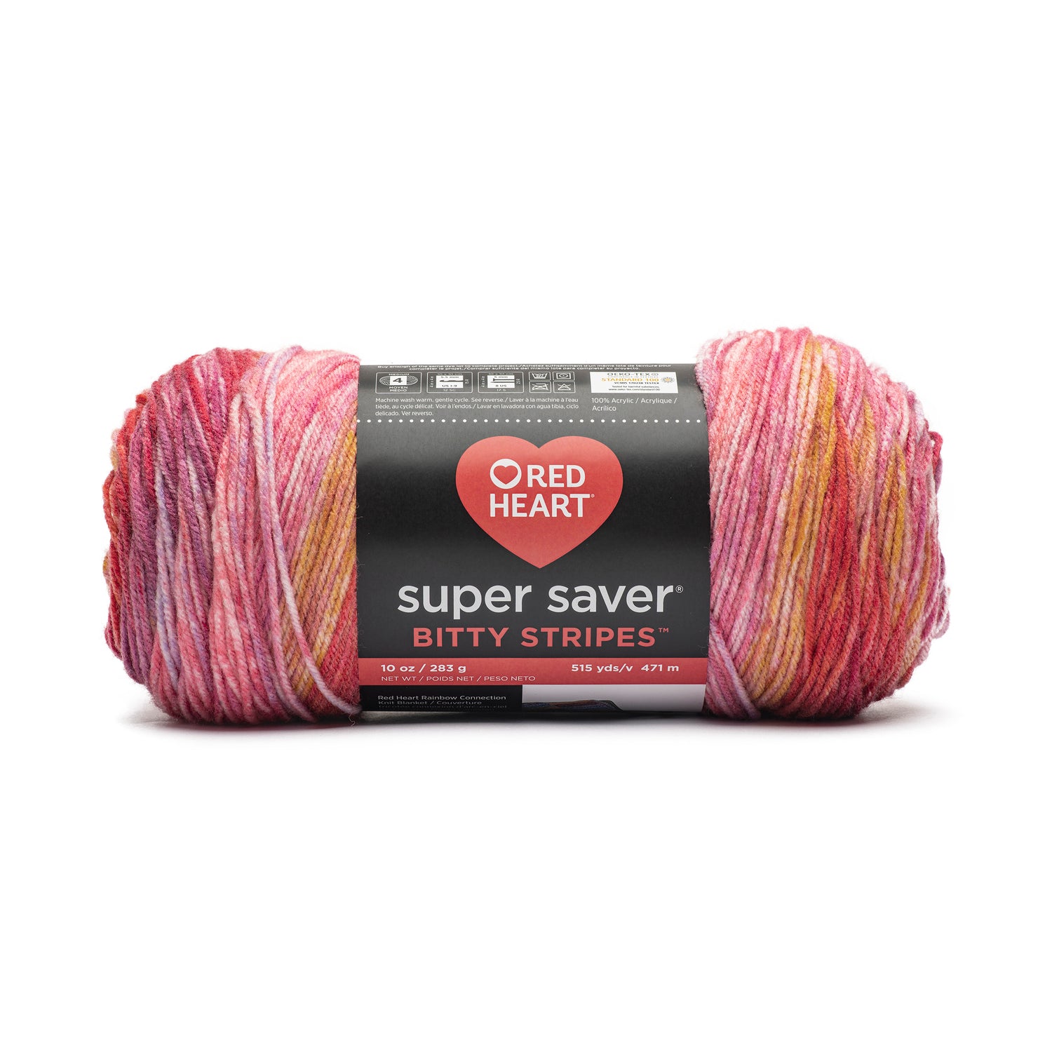 Image of Red Heart Super Saver Bitty Stripes Yarn