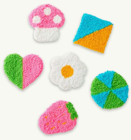 Free Craft Punch Needle Coasters Pattern