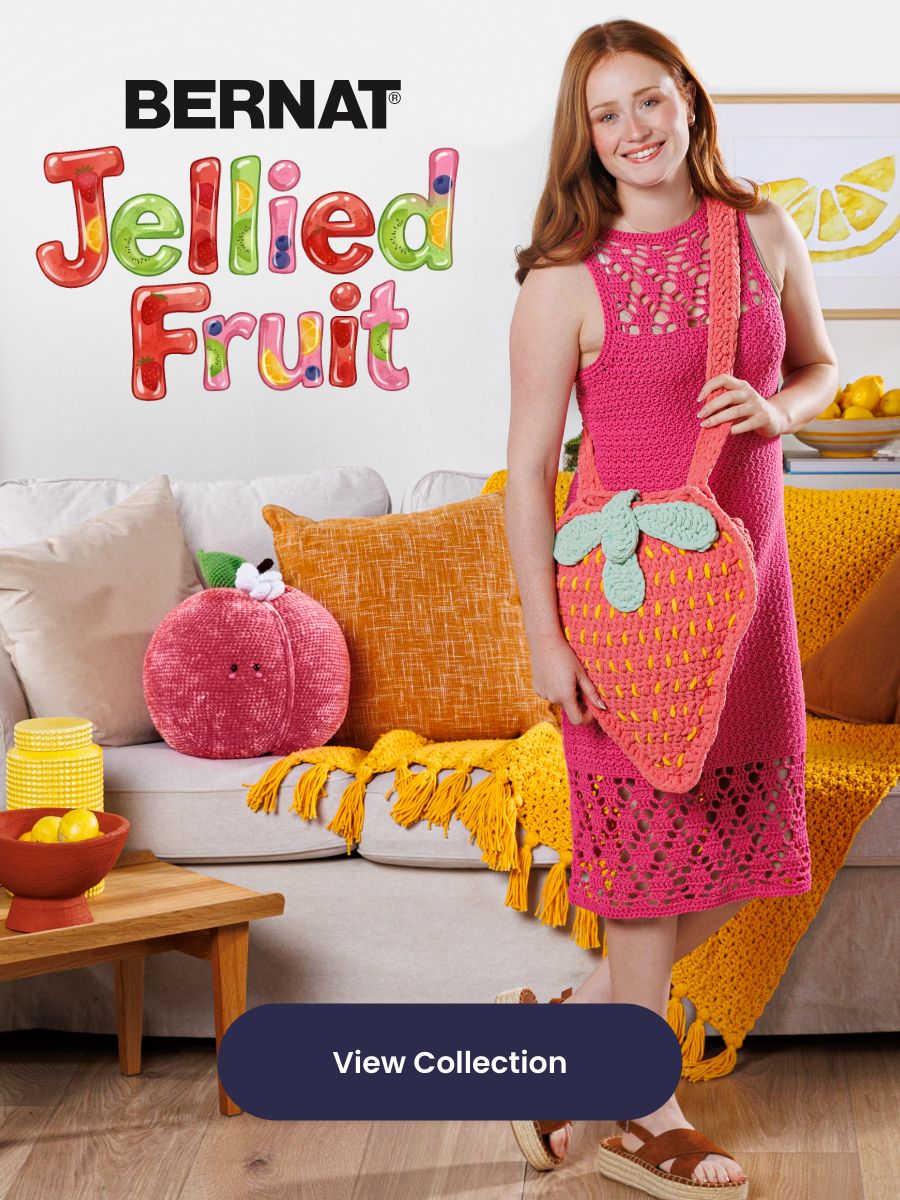 Free Bernat Jellied Fruit Lookbook Pattern Roundup