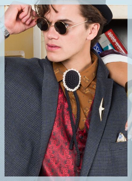 Free Crochet Bolo Tie Pattern