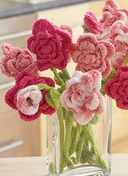 Free Rose Bouquet Pattern