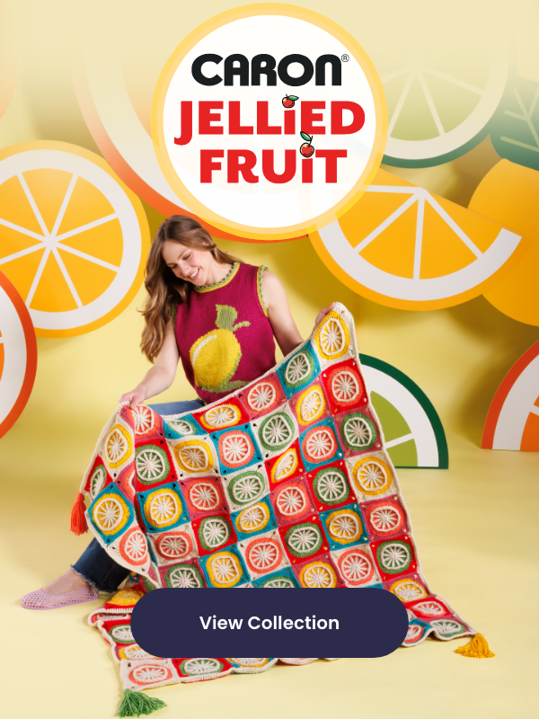 Free Caron Jellied Fruit Lookbook Pattern Roundup