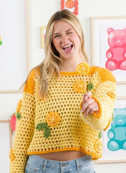Free Crochet Fresh Mesh Top Pattern