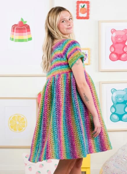 Free Bitty Stripes Baby Doll Knit Tunic Pattern