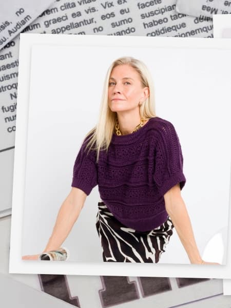 Free Crochet Lace Boat Neck Top Pattern