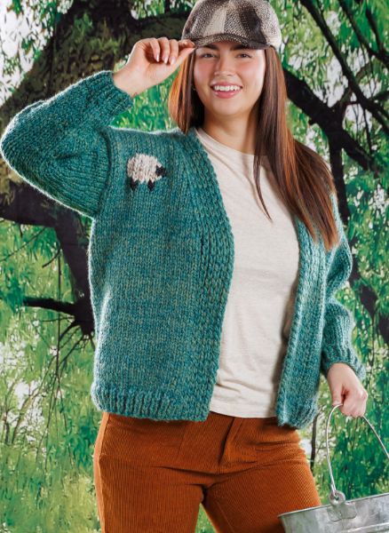 Free Knit Shepherd Cardigan Pattern