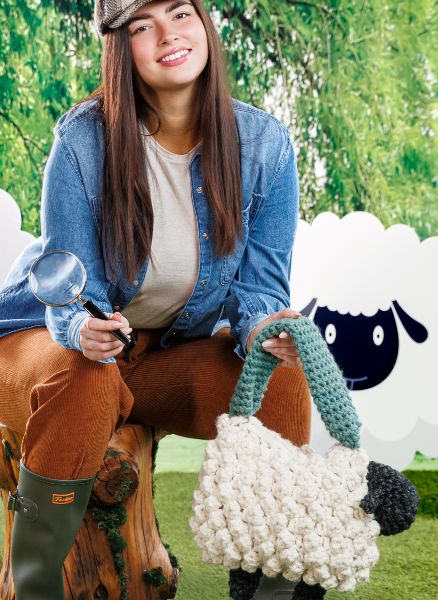 Free Bernat Three Bags Full Crochet Bag Pattern