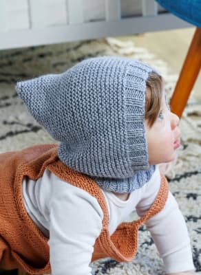 Free Knit Garter Little Gnome Hat Pattern