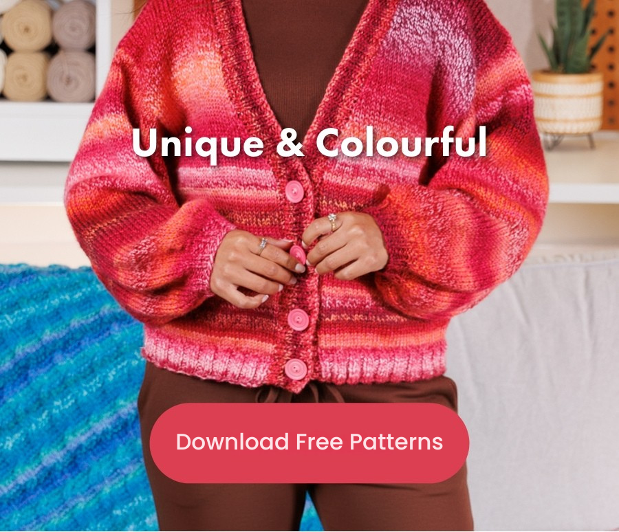 Free Patterns for Bernat Harmony yarn projects