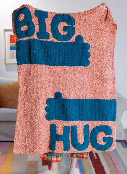 Free Crochet Biggest Hug Blanket Pattern