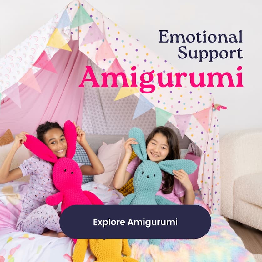 Free Emotional Support Amigurumi Pattern Roundup