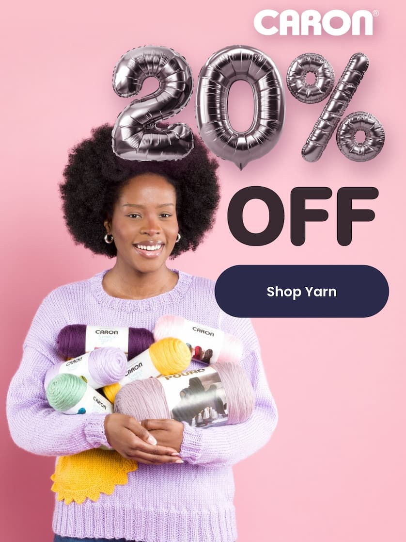 20% Off Caron Yarns