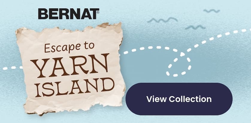 Bernat Escape To Yarn Island Pattern Roundup