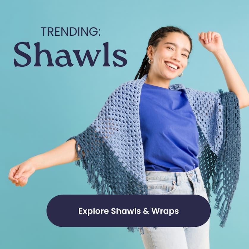 Shawls Knit & Crochet Patterns