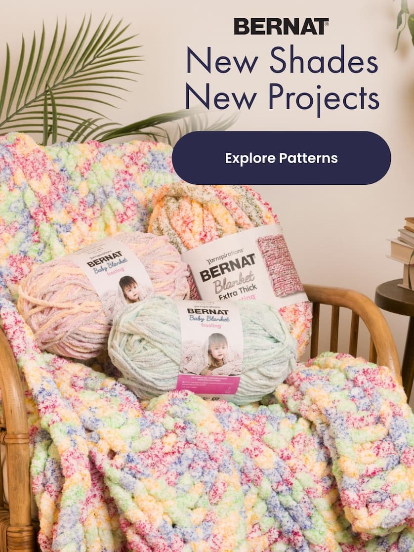 Free NEW Bernat Patterns