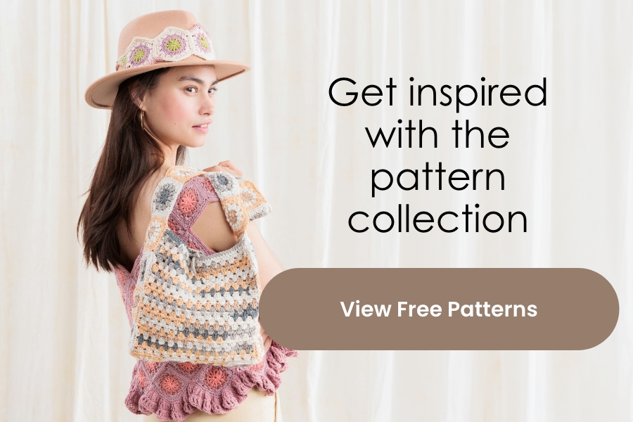 View Free Patterns for Caron All in One Cotton Granny