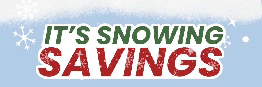 It's Snowing Savings