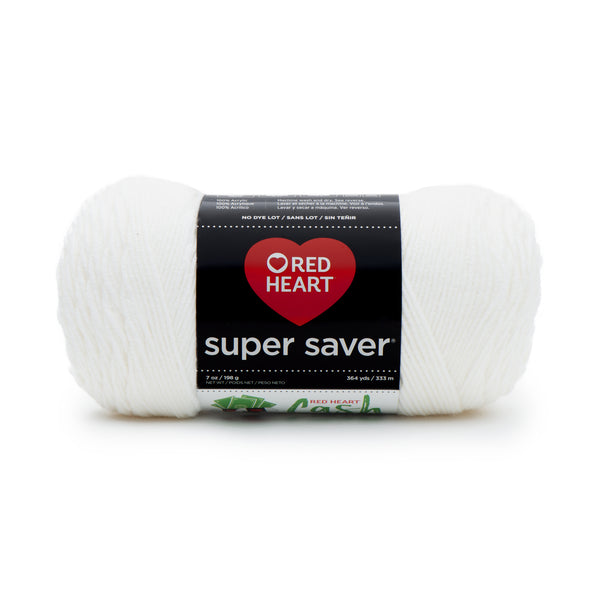 Red Heart Super Saver - White