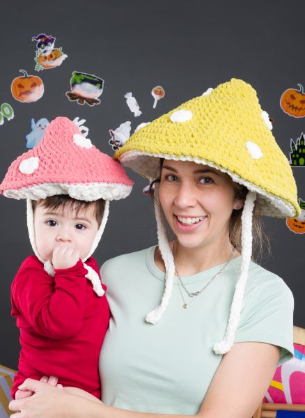 Free Crochet Mushroom Cap Pattern