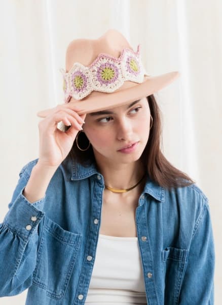 Free Summer Mode Crochet HeadBand Pattern