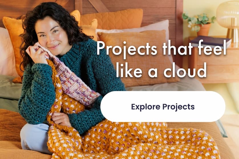 Free Patterns for Bernat for Super Fluffee