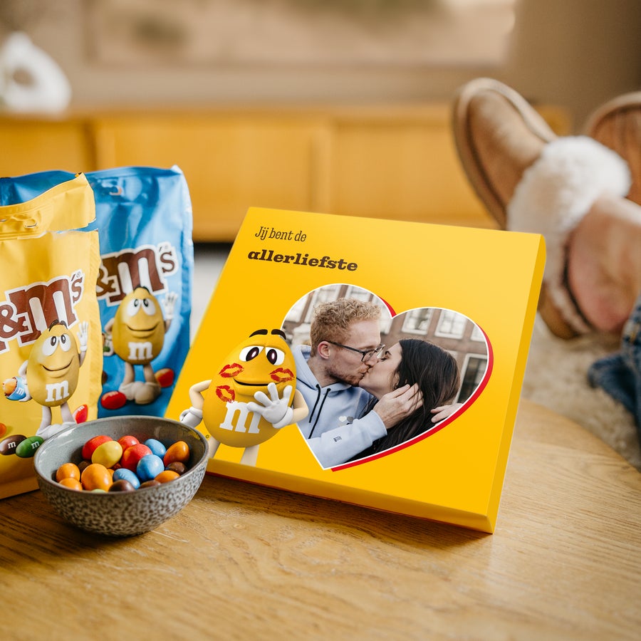 Gepersonaliseerde M&M's giftbox