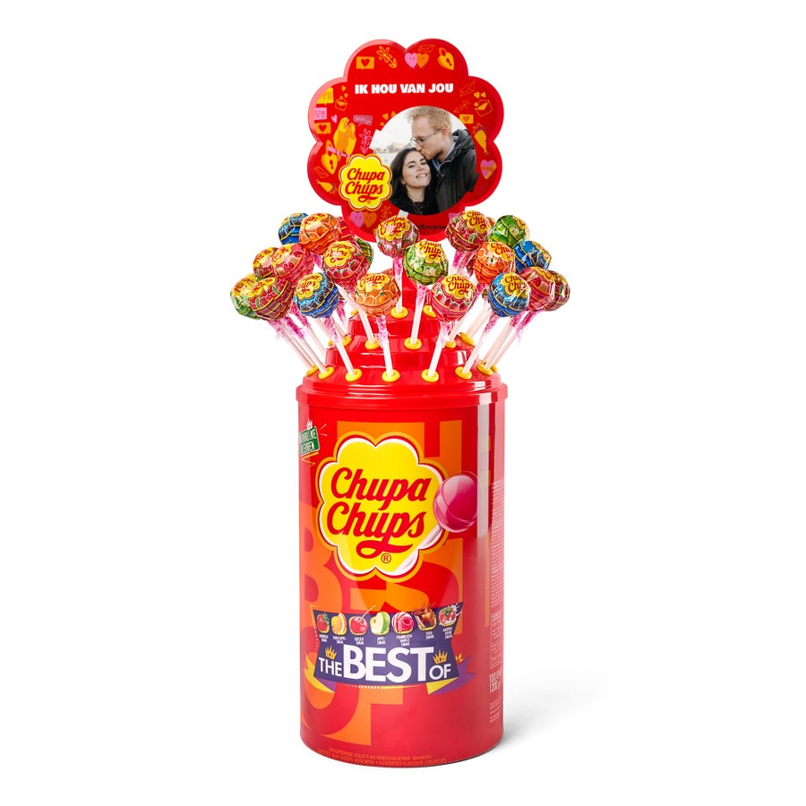 Gepersonaliseerde Chupa Chups toren