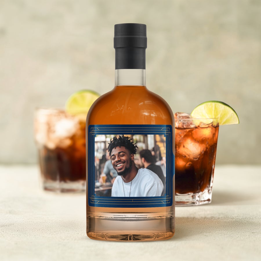 Gepersonaliseerde fles rum