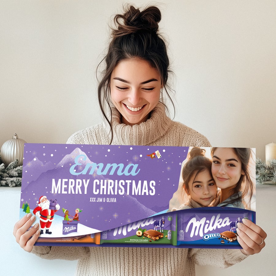 Gepersonaliseerde mega Milka