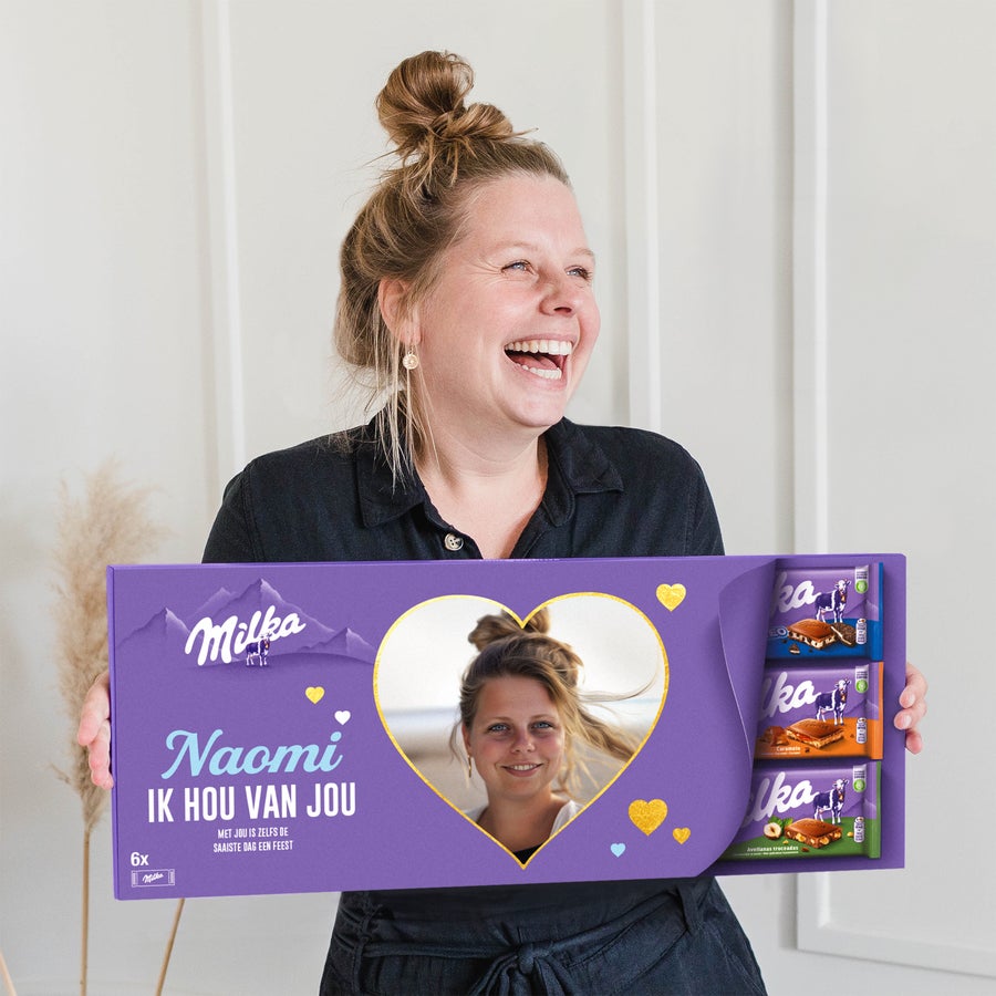 Gepersonaliseerde mega Milka