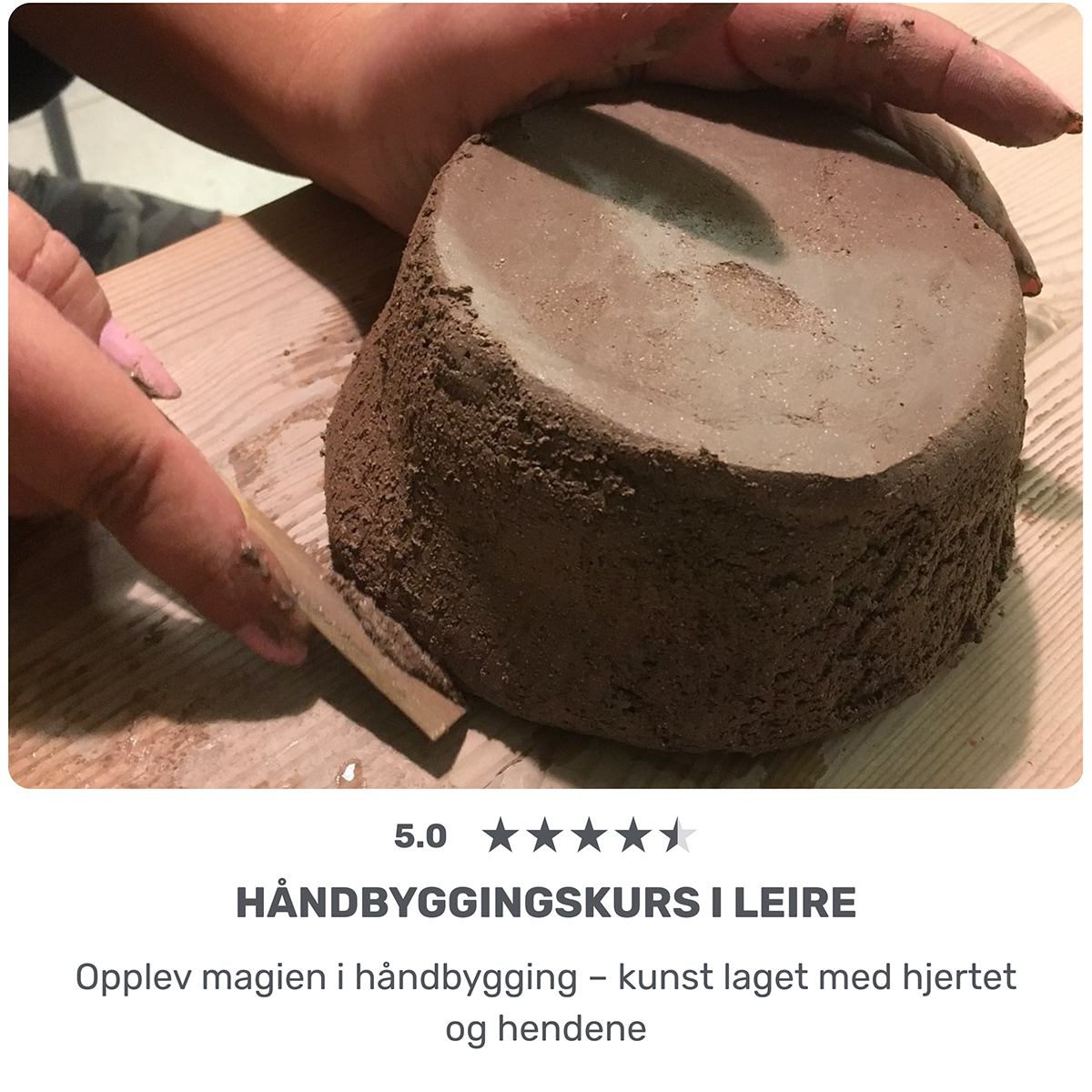 Keramikkurs i grunnleggende dreieteknikk