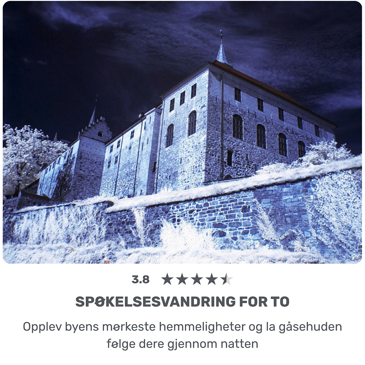 Spøkelsesvandring for to