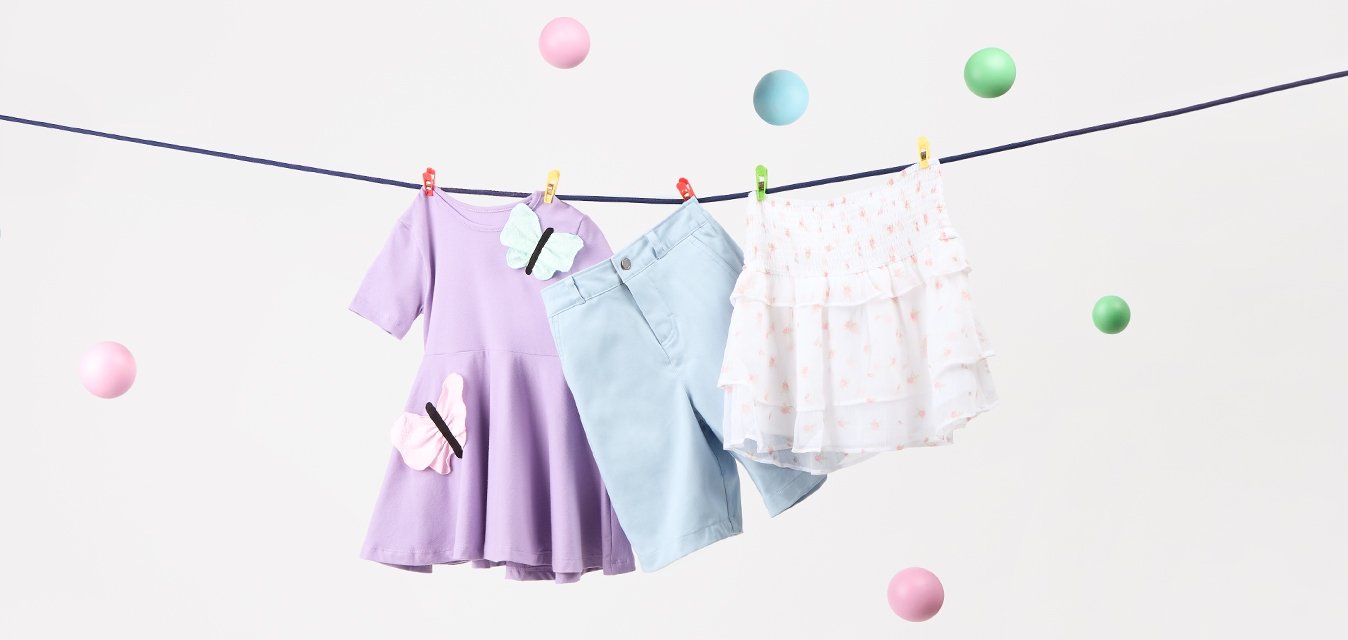 Moda primaverile per bambini