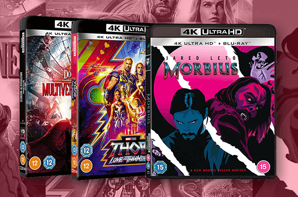 STEELBOOKS, 4K, BLU-RAY AND DVD