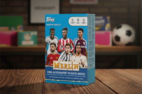 2025 Topps Merlin UEFA Club Competitions Value Box