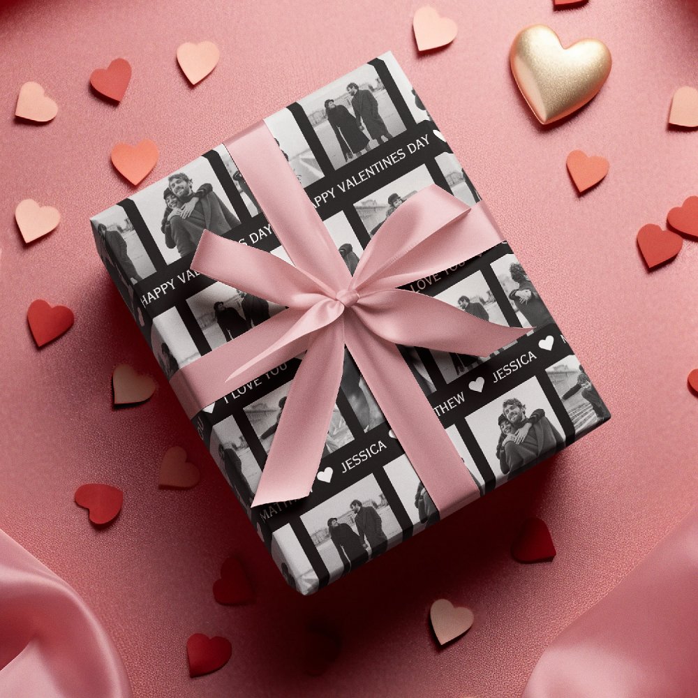 Custom Valentine's Day Gift Wrap
