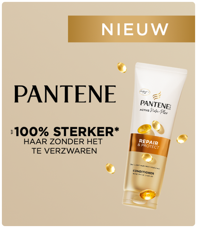 Nieuw - Pantene - Tot 100% sterker* haar zonder het te verzwaren