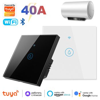 אתה חכם 40a Wifi+ Bluetooth דוד מגע דוד 8800w שעון שעון בקרה קול שליטה קולית אלכסה Google הביתה Yandex אליס