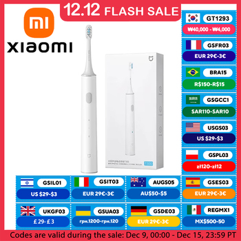 מברשת שיניים חשמלית XIAOMI MIJIA T300 ניקיון עוצמתי ויעיל לכל יום