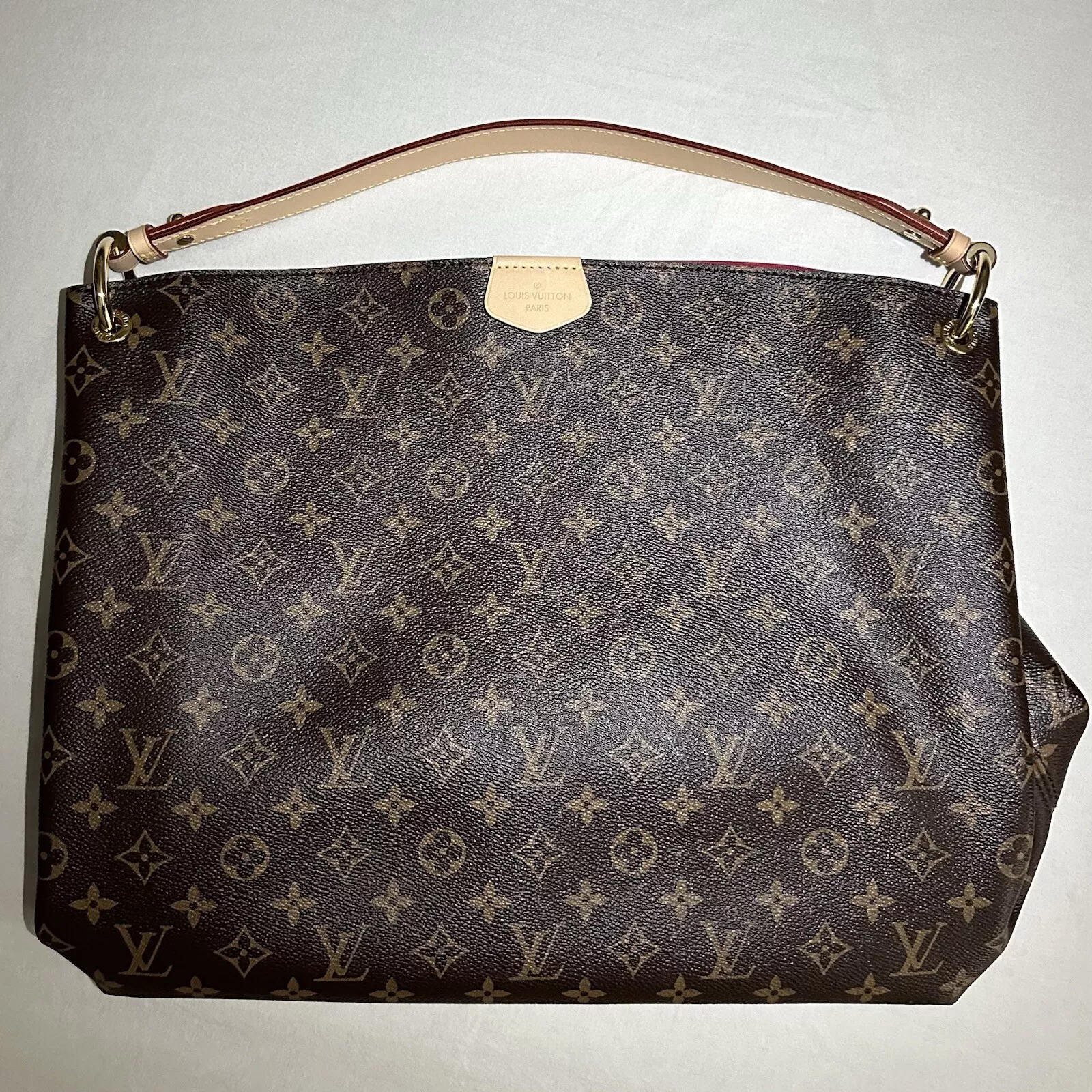 Louis Vuitton Graceful MM, Monogram Canvas Pivoine, With Box And Tags