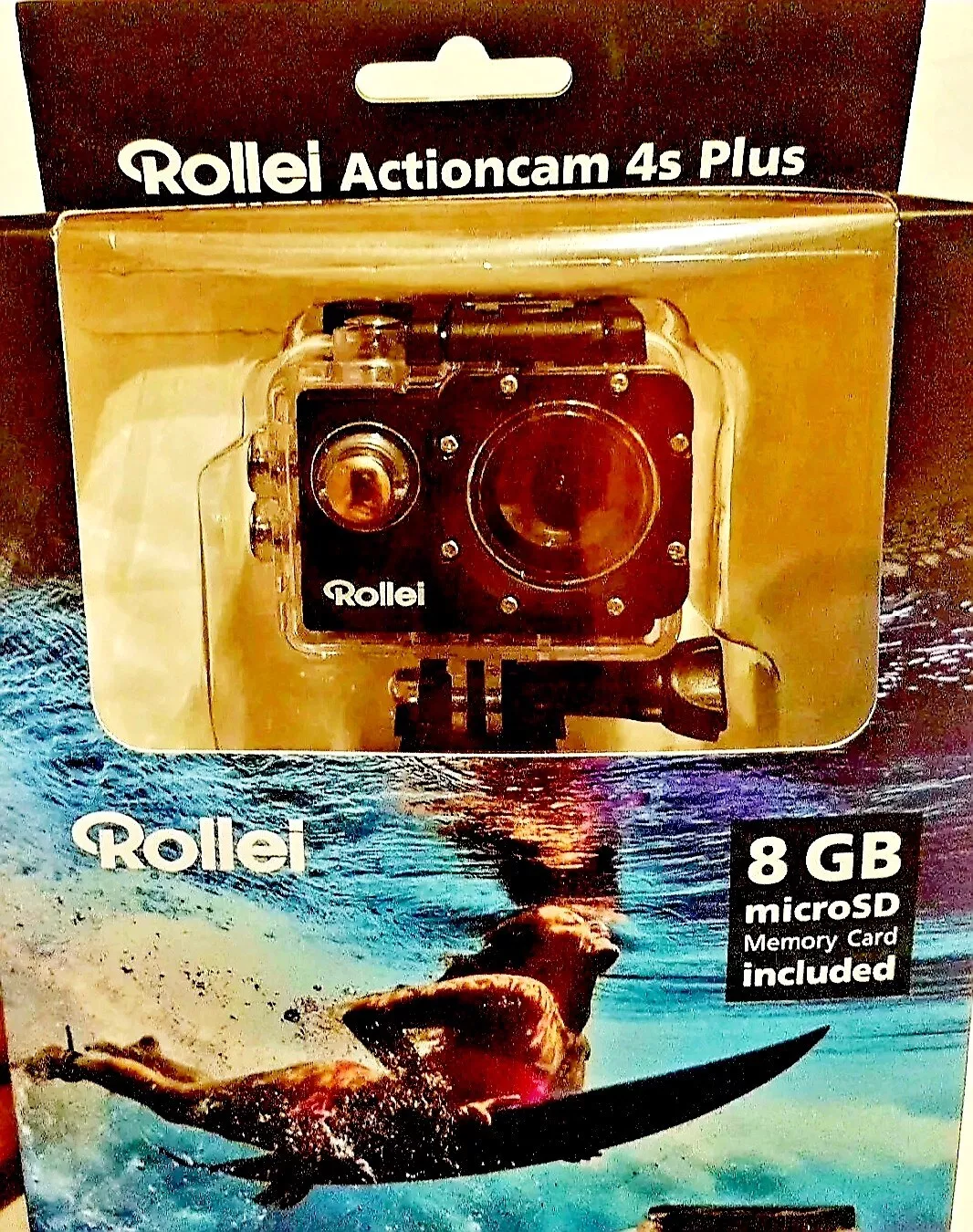 Actioncam 4s Plus | Rollei | 4K Video | 16MP Photo | 140° | Rollei Action Camera