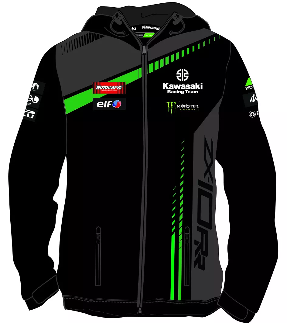 Official  Kawasaki Motocard Team Jacket   - 18 61505