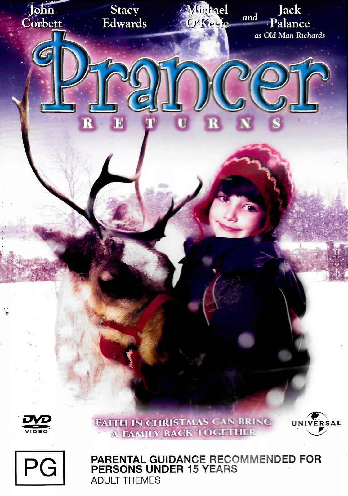 Prancer Returns -Rare DVD Aus Stock -Family New Region 4