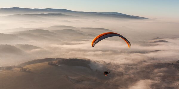 Tandem motorový paragliding s videozáznamom na Liptove